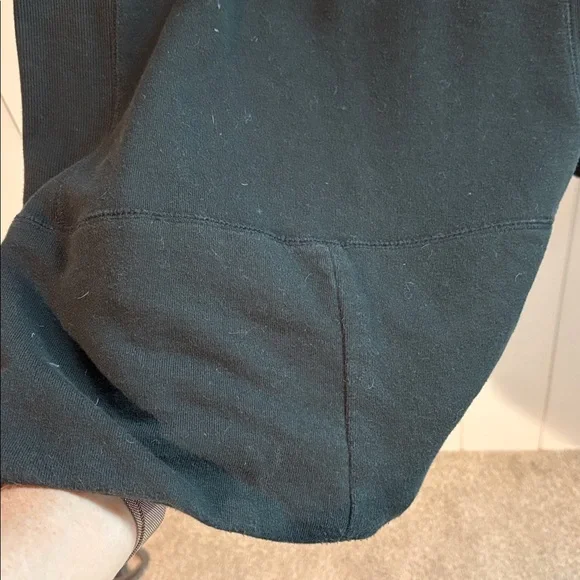 Lucky Brand long sweatshirt sweater cardigan button two pocket cotton terry L - Picture 7 of 9